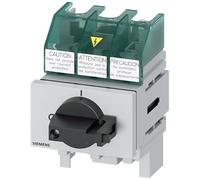 Siemens 3LD5 - Interruptor seccionador de 3 pines, 32 A, 32 A, Sentron, cerrado, clase CC, clase J, tamaño del fusible