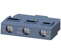 Siemens 3RV29011D bloque de contacto auxiliar, montaje frontal, 1CO, para uso con protectores de arranque de motor 3RV2, terminal de tornillo