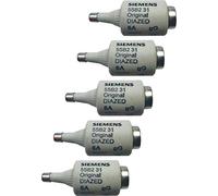 SIEMENS - 5 fusibles DIAZED 500 V 6 A