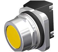 Siemens 52 Pa8 a4a Heavy Duty pulsador unidad, agua y aceite ajustado, montado bloque de contacto, 30 mm, Flush Cap, amarillo, 1 NO + 1 nc tipo de contacto