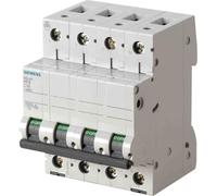 Siemens 5sl4 - Interruptor automático 10ka Curva-c 3 Polos+Neutro 10a 70mm