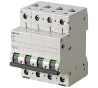 Siemens 5SL6 32A Interruptor Automático 3+N Polos 400V 6kA - 5SL66327