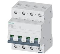 Siemens 5sl6 - Automático magnetotérmico 400v 6ka 3+neutro polos c 20a