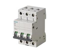 Siemens Automático magnetotérmico 5SL6 400 V 6 kA 3 polos B 10 A