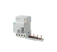 Siemens 5SM2345-6 Fi-Block, 4 pines, tipo A, IN: 63 A, 30 Ma, CA: 400 V