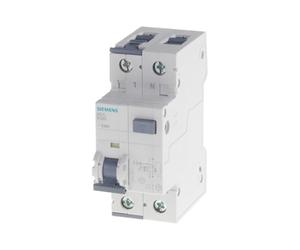 Siemens 5sv.Class Un interruptor diferencial, 2 polos, 16.A, 30.MA, 70.mm