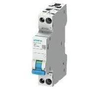Siemens 5SY1710-4 Dispositivo interruptor con contacto auxiliar NO Característica F2, 1-Pole, 10A, 230V AC, 50/60Hz, 60V DC, ICN 3kA AC, IEC 60934
