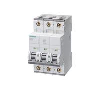 SIE 5SY6310-7 - Disyuntores en miniatura CHAR-C, 10 A, 3 polos, 6 kA