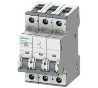 Siemens 5sy6 - Interruptor automático 70 6ka curva-c 3 polos 16a
