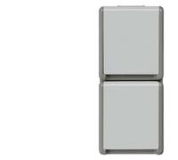 Siemens 5UB4723 Delta - Enchufe Vertical con Tapa abatible para Habitaciones húmedas, Exteriores o sótanos