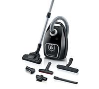 Siemens Aspirador con Bolsa Z7.0 VSZ7X500 Ideal para alérgicos, Filtro higiénico, Extremadamente silencioso, Boquilla de Suelo para parqué, Alfombra, Azulejos, Boquilla XXL para tapicería, Boquilla