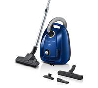 SIEMENS Aspiradora con Bolsa iQ300 VSC3320 Aspiradora de Suelo Ideal para alérgicos, Filtro higiénico, Boquilla de Suelo para parqué, Alfombra, Azulejos, Cable Largo, Boquilla para Grietas, 600 W,