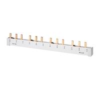 Siemens - Barra colector Cobre con tapita Final 18mm 3 Filas
