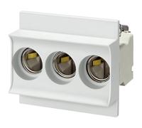 Siemens - Base neozed 70mm d01 16a bb con tapa 3 polos