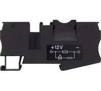 Siemens - Borna portafusible led 12v para cable 4mm2 negro