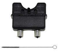 Siemens Café caño 621811 Incluye piebert Cepillo de limpieza 2 mm para Siemens, Bosch EQ5 VeroCafe, gagenau cm.., Neff C77 V60 N2 Café automáticas Incluye instrucciones de instalación (Código QR)