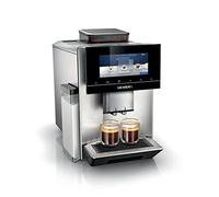 Siemens cafetera automática EQ900 TQ905D03, pantalla táctil, modo barista, reducción de ruido, 10 perfiles, trituradora premium, limpieza de vapor, 1500 W, acero inoxidable