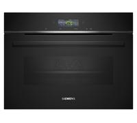 Horno Compacto Integrado iQ700 CB774G1B1 47L (Negro) - SIEMENS