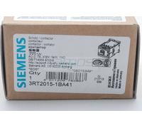 SIEMENS Contactor AC-3 7A 3Kw 400V 1 NO 12VDC 3-POLE 3RT2015-1BA41 Talla S00