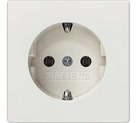 SIEMENS Delta Style 5UB1853 21299620 - Enchufe Schuko (10/16 A, 250 V), Color Blanco