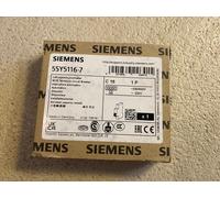 Siemens Interruptor MCB 10ka 1p Curva C 16a 250vcc 1 Forma 5sy51167