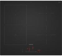 Siemens ED61AHSC1E iQ500 - Placa de inducción, 60 cm, combinación de inducción, más superficie de cocción para ollas grandes, TouchSlider - Ajustes por toque, sensor de fritura Pro, Home Connect, sin