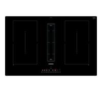 Siemens ED811FQ15E Placa de cocción con campana extractora integrada Empotrable | Clase energética A++ | Placa de inducción con campana integrada, 4 zonas de cocción, potencia máxima 7,4 kW, controles