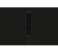 Siemens ED811HQ26E iQ500 - Placa de inducción inteligente con extractor de humos, 80 cm de ancho, sin marco, autosuficiente, touchslider, de inducción combinada, para grandes superficies de cocción,