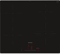 Siemens EH601HEB1E iQ100 - Placa de inducción inteligente de 60 cm, color negro, touchslider, extractor inteligente, la combinación perfecta de cocina y campana extractora