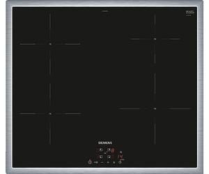 Siemens EH645BEB6E iQ100 - Placa de inducción (60 cm, con marco, TouchSlider, PowerBoost, inducción)