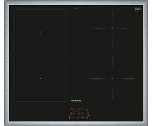 Siemens EM645CSB6E iQ500 - Placa de inducción (60 cm, control de fuego, color negro, con marco, inducción combinada, powerBoost, inducción)