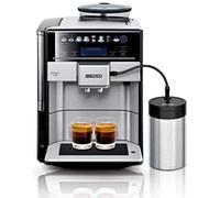 Siemens Cafetera automática EQ.6 plus s700 TE657M03DE, limpieza automática, selección directa, dos tazas al mismo tiempo, 1500 W, acero inoxidable