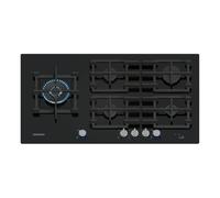 Siemens iQ700 ER9A6SH40 hobs Negro Integrado 90 cm Encimera de gas 5 zona(s)