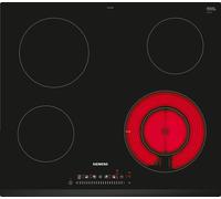 Placa Vitrocerámica Siemens iQ300 ET631FFP8E 7000W 60cm 4 Zonas TouchSlider Vidrio y Cerámica Negra