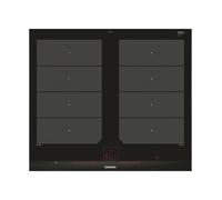 Siemens EX675LXC1E hobs Negro, Acero inoxidable Integrado Con placa de inducción 4 zona(s)