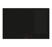 Siemens EX801HVC1E iQ700 - Placa de inducción inteligente, 80 cm, color negro, a ras de superficie, varioinducción, TouchSlider, sensor de asado Pro - Asar sin peligro de quemado