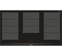 Siemens EX975LXC1E hobs Negro, Acero inoxidable Integrado Con placa de inducción 5 zona(s)