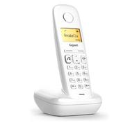 Gigaset A270 - Teléfono (Teléfono DECT, Terminal inalámbrico, Altavoz, 80 entradas, Identificador de llamadas, Blanco) [Versión de Italia]