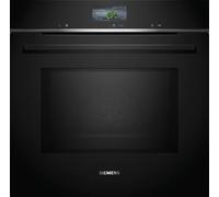 Horno con microondas Siemens HM736GAB1 - Cristal negro / 60 cm