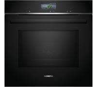 Siemens HM736GAB1 iQ700 Horno multifunción con microondas 60 cm AirFry Cristal negro Clase