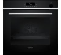 Siemens HR572GBS3 Horno pirolítico con aporte de vapor 60 cm AirFry Cristal negro Clase A+