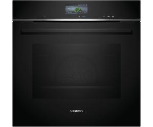 Siemens HR776G1B1 iQ700 Horno pirolítico con aporte de vapor 60 cm AirFry Cristal negro Clase