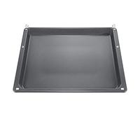 Siemens HZ541000 - Bandeja de horno universal para carro de horneado, esmaltada, 40 x 45,5 x 3 cm, apta para lavavajillas, resistente, resistente a los arañazos, color gris oscuro