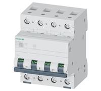 SIEMENS Ingenuity for life - 5SL64207 Interruptor automático magnetotérmico 4P 20A Curva C 6kA 400V