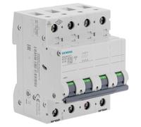 SIEMENS Ingenuity for life - Interruptor automático 230/400 V 6KA 4 POLOS, C, 10A