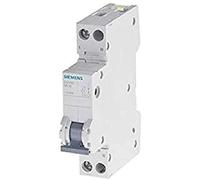 SIEMENS Ingenuity for life - Interruptor automático 230V 6KA 1P + N 1UM, C, 10A