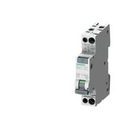 Siemens Interruptor automático diferencial compacto 1P+N 10A 4.5kA 30mA - 5SV13