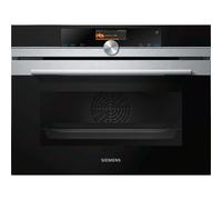 Siemens iQ700 CS636GBS2 Horno Compacto con Vapor 47L A+ Inox/Negro