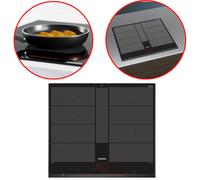 SIEMENS IQ700 EX651LYC1F Mesa Inducción 60cm 4 Foyers Negro Dual LightSlider