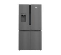 Siemens KF96DAXEA - Frigorífico americano Black Inox 183 x 90.5 cm iQ500